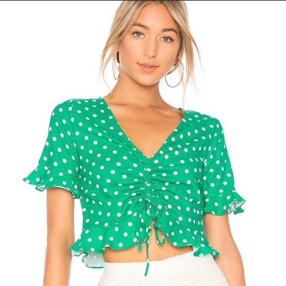 L'Academie Tops - L’Academie The Lucia Blouse Size Small